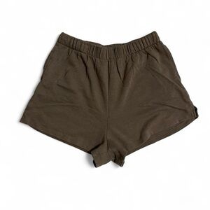 garage high-waisted sweat shorts